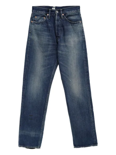 Chimala distressed tapered-leg jeans
