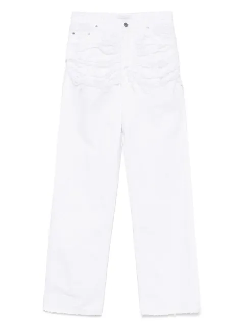 Stella McCartney jean à effet usé
