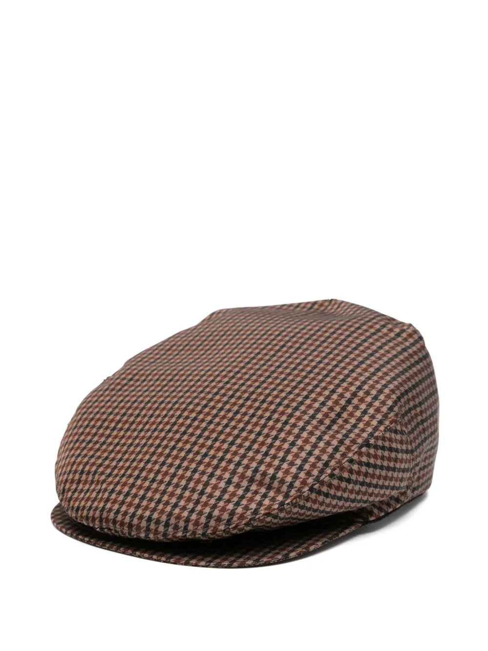 Prada houndstooth beret | Brown | Image 1