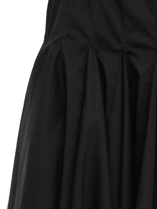 ワンピース JACQUEMUS Women Mid Skirts 251KN608 2437 990 Black Jacquemus The Agave Ruched Midi Skirt | Black | FARFETCH