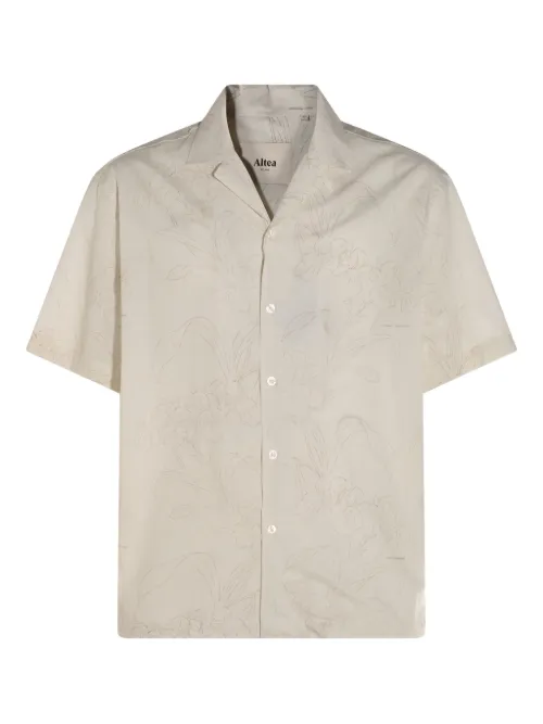 Chemise à motif cachemire intégral - Altea - Modalova