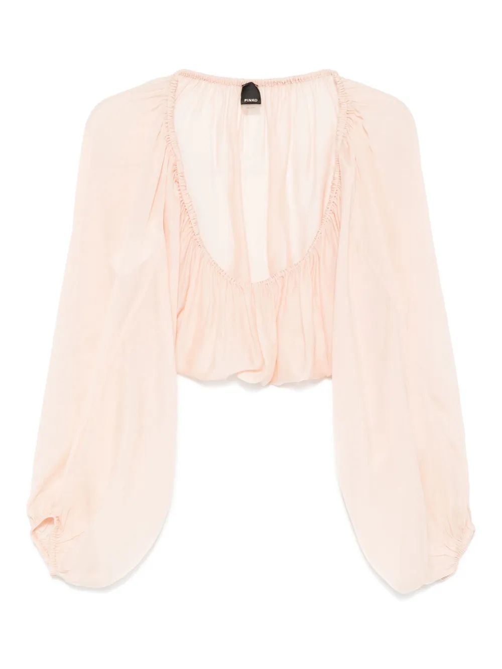 PINKO クロップド トップ - ニュートラル PINKO クロップド トップ - ニュートラル