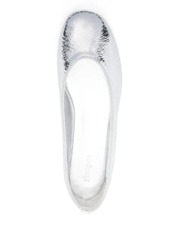 フラットシューズ AQUAZZURA Woman Ballet flats Silver TEMFLAA0NWT CCC AQUAZZURA: Flat shoes woman - Silver | Aquazzura ballet