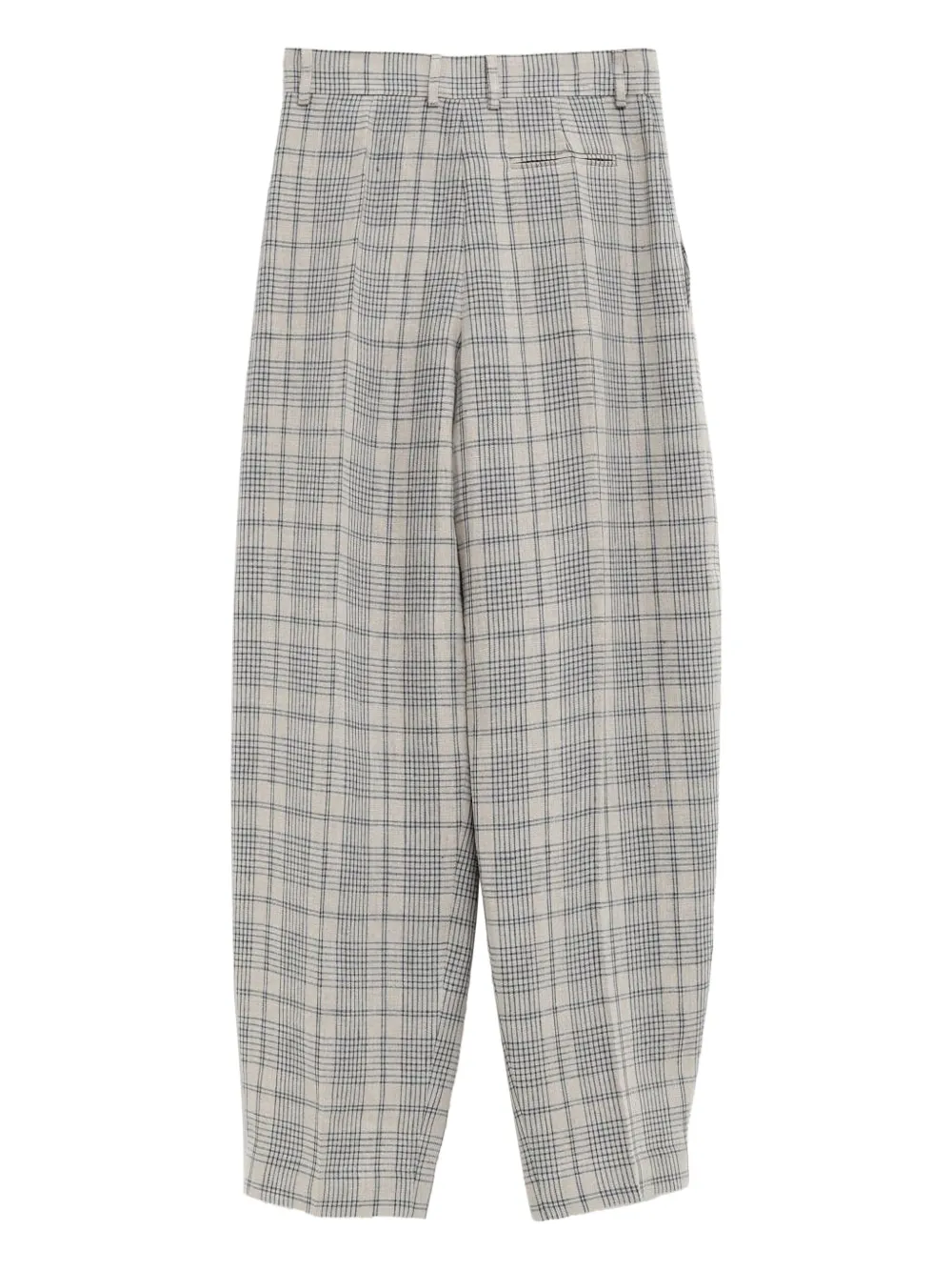 Cristaseya checked wide-leg trousers | Tapered Pants | Image 2