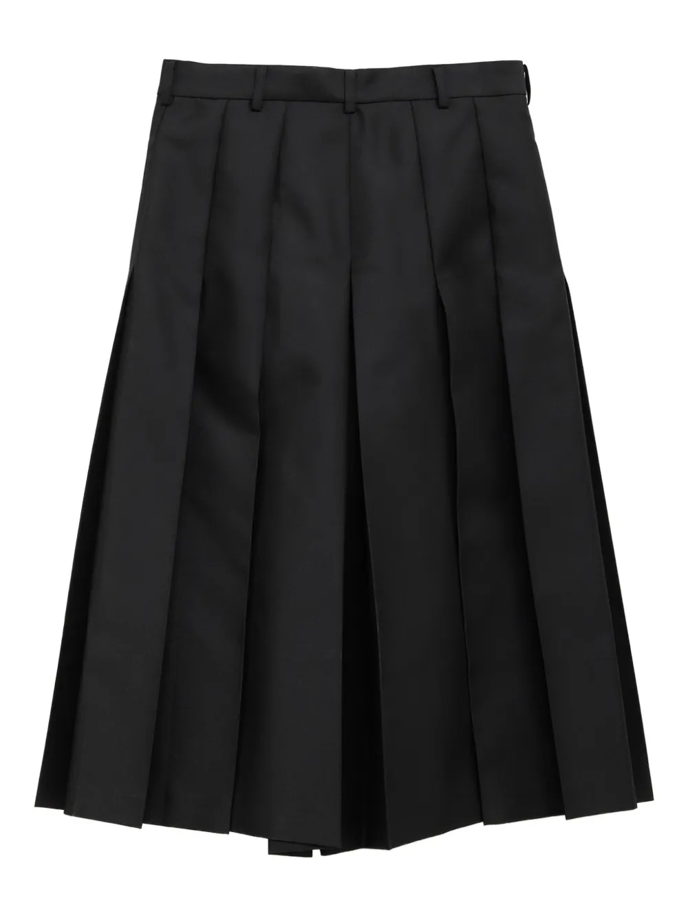 Comme Des Garçons cotton palazzo pants - Zwart