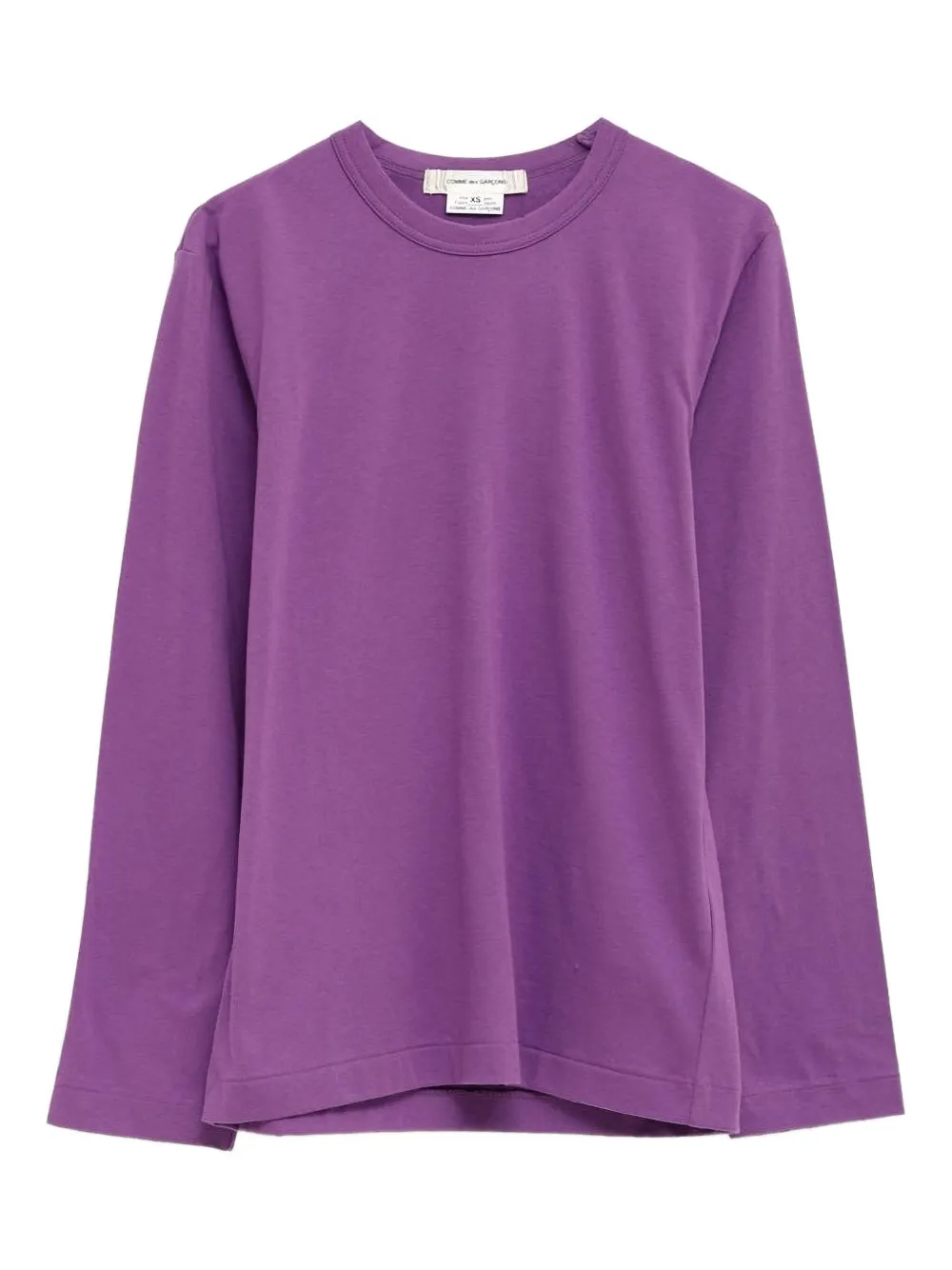 Comme Des Garçons logo-print T-shirt - パープル Comme Des Garçons logo-print T-shirt - パープル