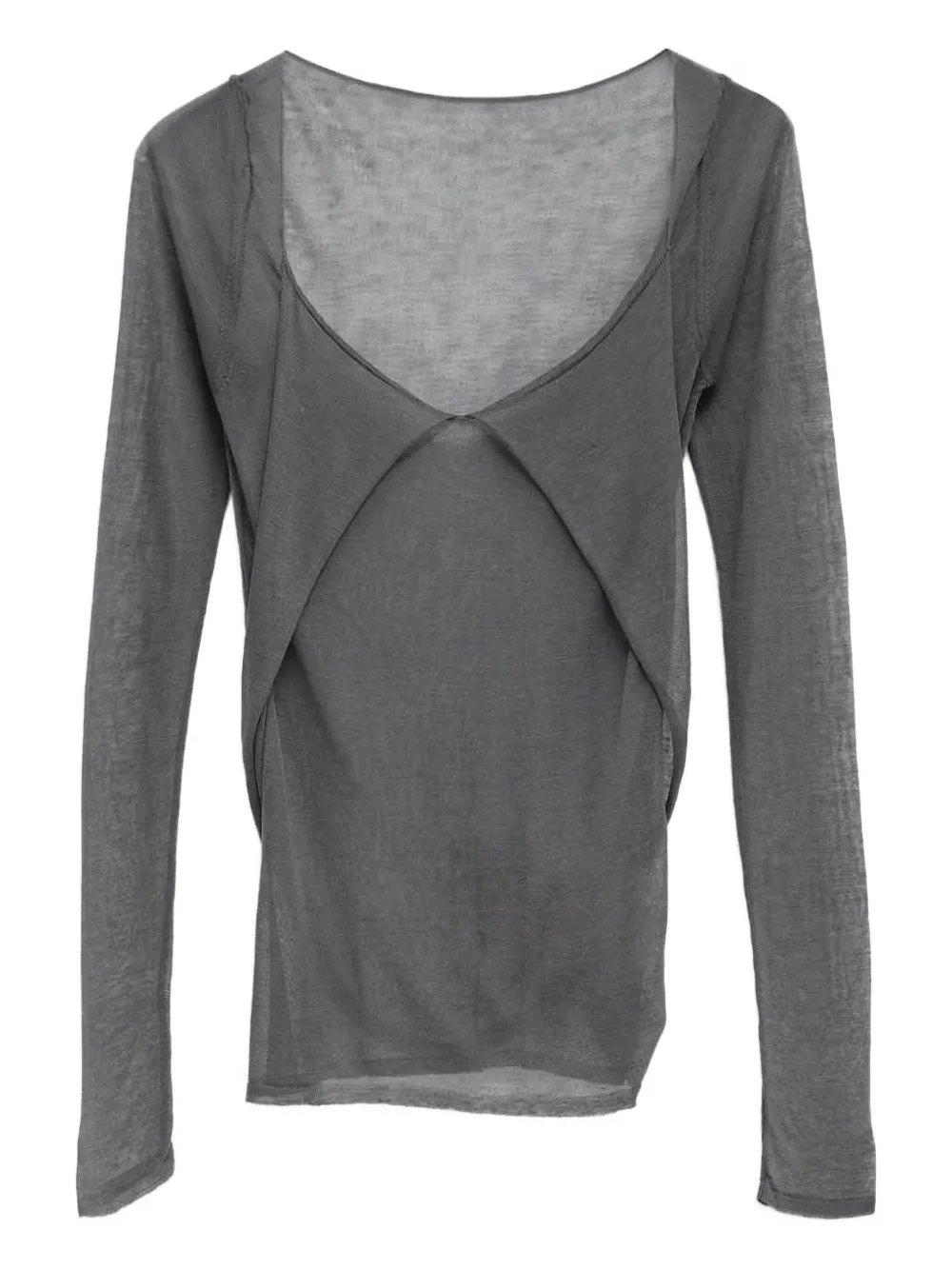 Paloma Wool panelled T-shirt - グレー Paloma Wool panelled T-shirt - グレー