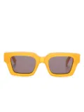 Off-White Eyewear rectangular-frame sunglasses - Yellow