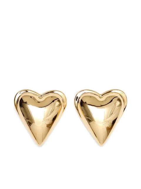 Alaïa heart-shaped earrings
