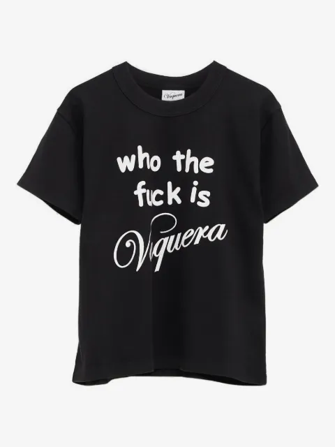 Vaquera slogan-print T-shirt