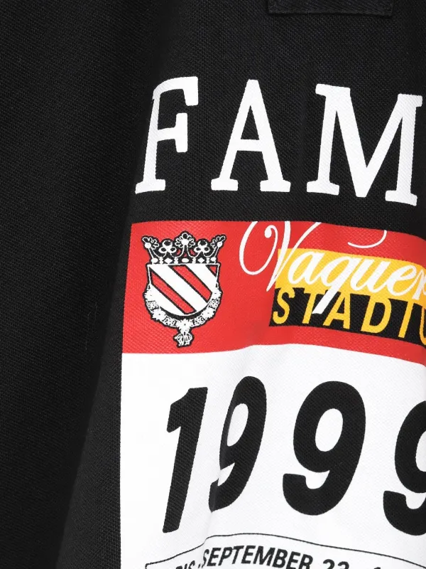 Vaquera グラフィック ポロシャツ | ブラック | FARFETCH JP