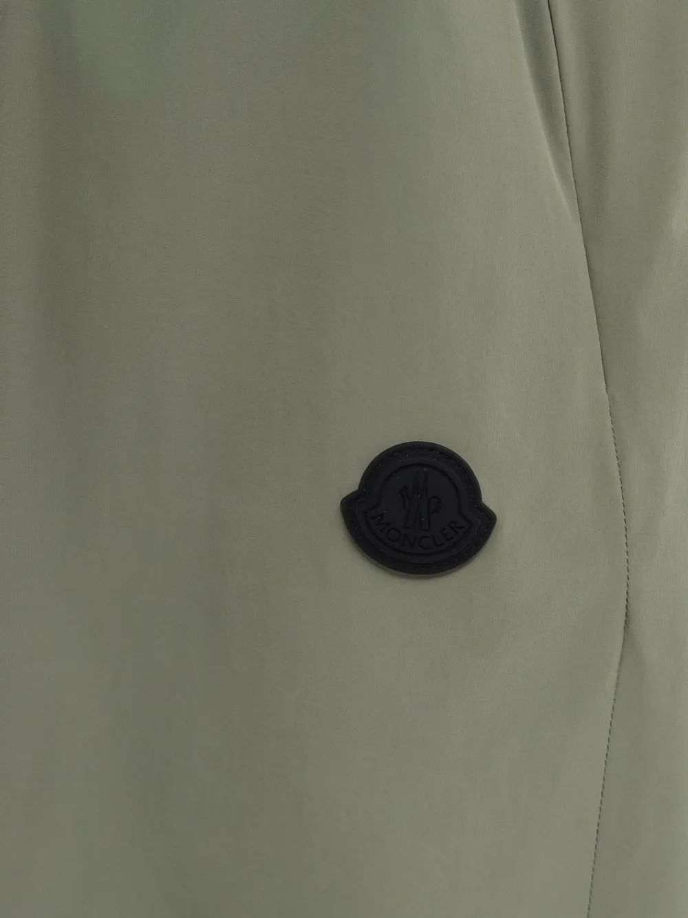 Moncler Shorts met elastische tailleband Groen