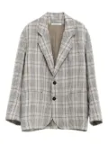Cristaseya checked blazer - Neutrals