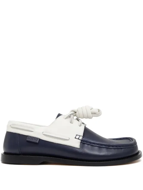 LOEWE Campo boat shoes