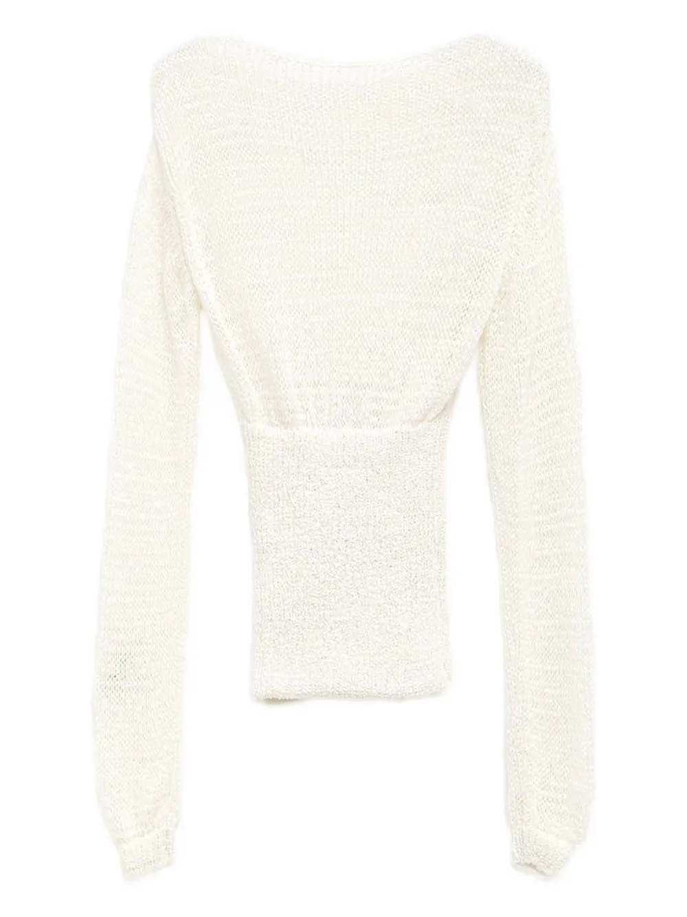 Paloma Wool cord-style blouse - ホワイト Paloma Wool cord-style blouse - ホワイト