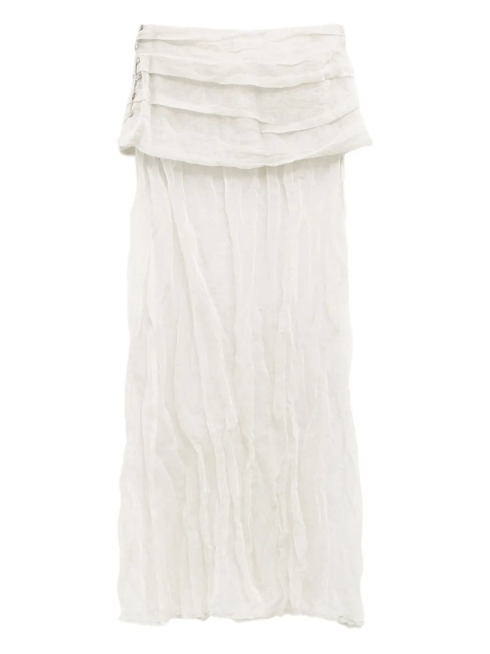 Paloma Wool gathered skirt - Wit