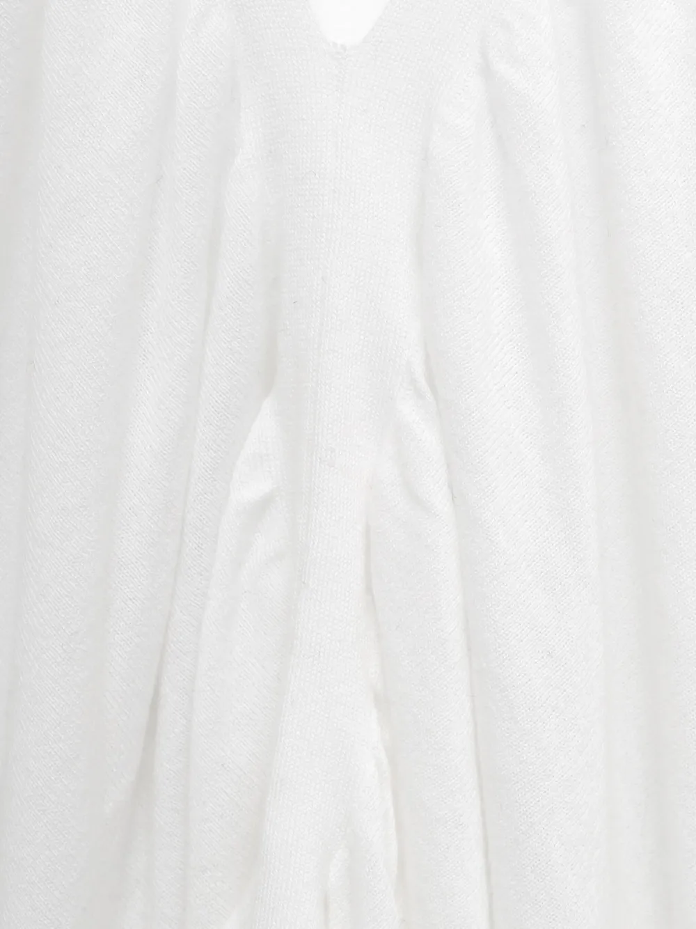 Lauren Manoogian Katoenen midi-jurk Wit