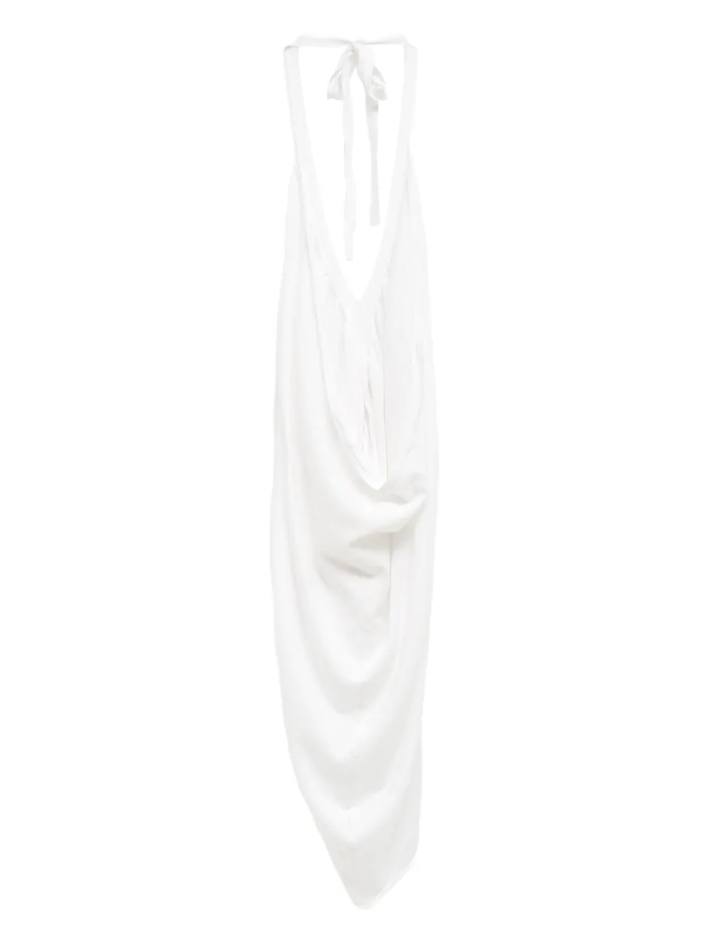 Lauren Manoogian cotton midi dress - Wit