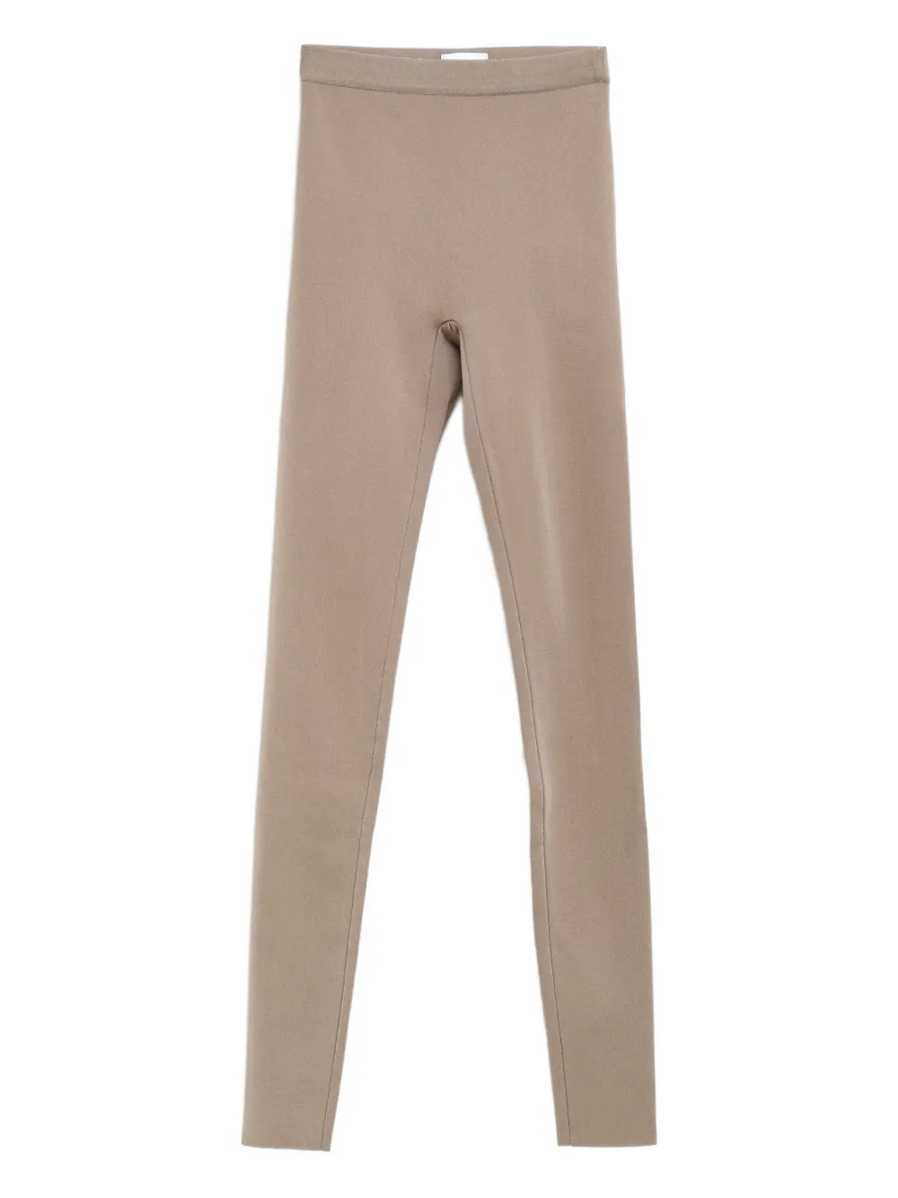 Ferragamo Geribbelde legging Beige