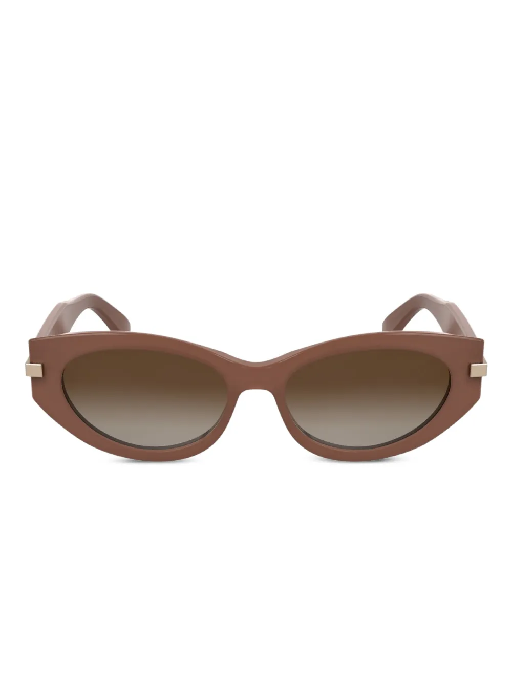 Calvin Klein Sonnenbrille mit Cat-Eye-Gestell - Rosa