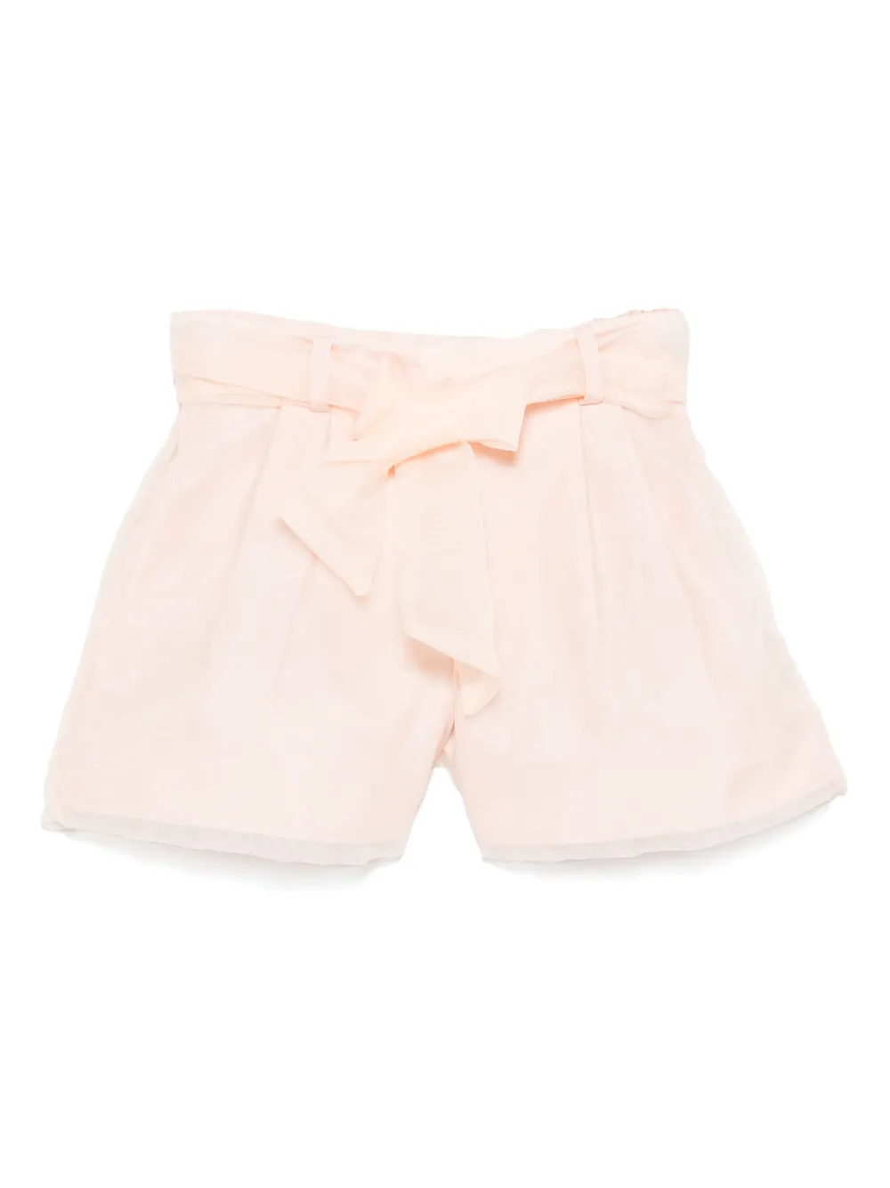 Miss Grant Kids オーガンザ ショートパンツ - オレンジ Miss Grant Kids オーガンザ ショートパンツ - オレンジ