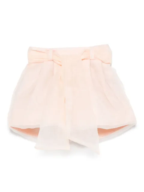 Miss Grant Kids shorts de organza