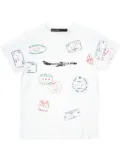 Spencer Badu graphic-print T-shirt - White