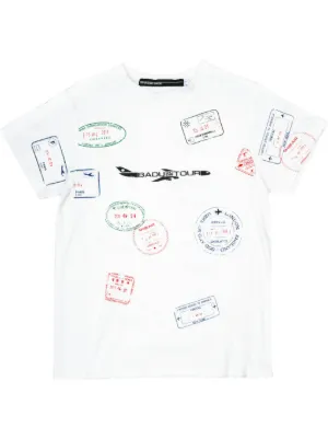 【関税込み】Spencer Badu ホワイト ビスコース Tシャツ SPENCER BADU - White Viscose T-Shirt