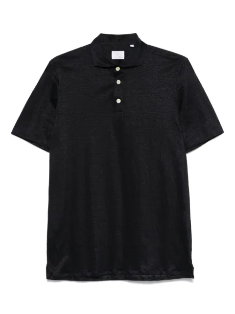 Finamore 1925 Napoli linen polo shirt 