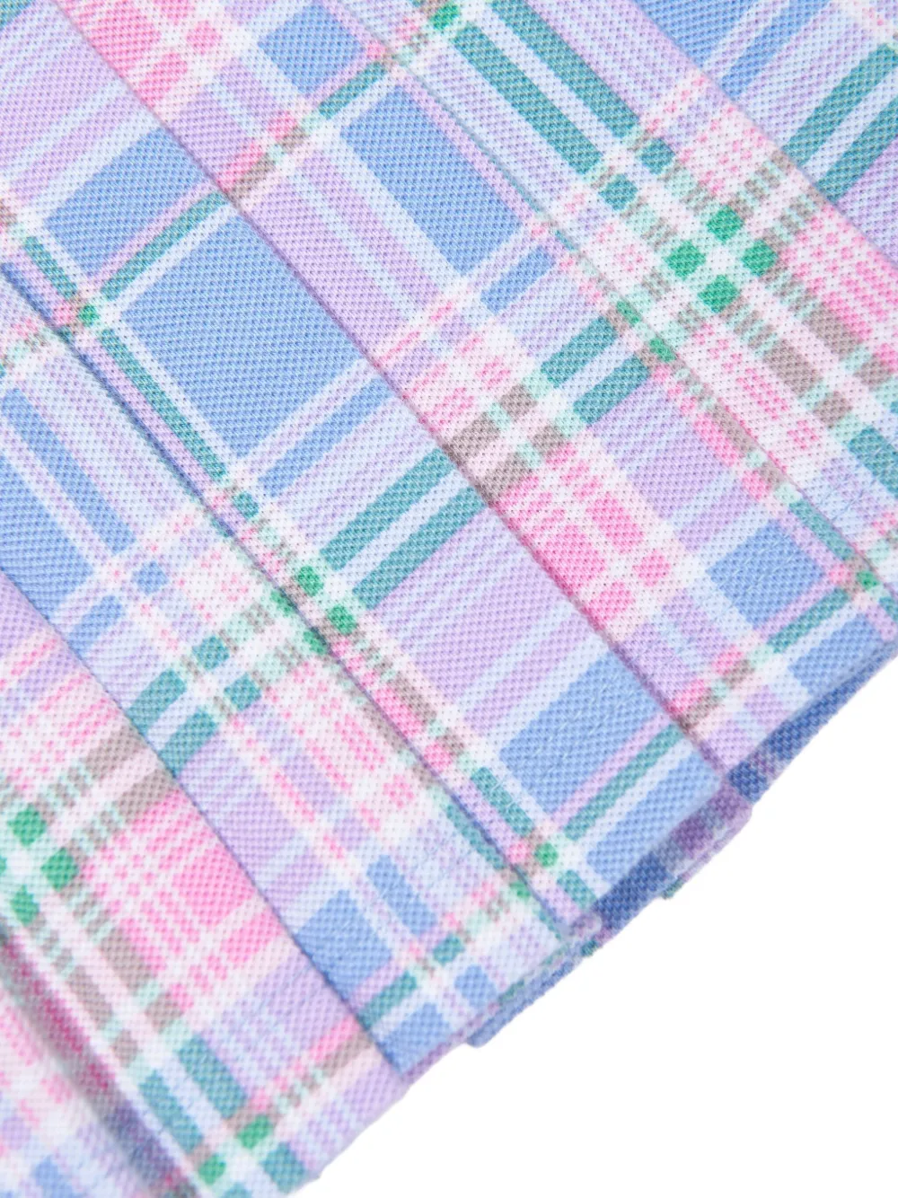 POLO RALPH LAUREN KIDS Geruite polojurk Blauw