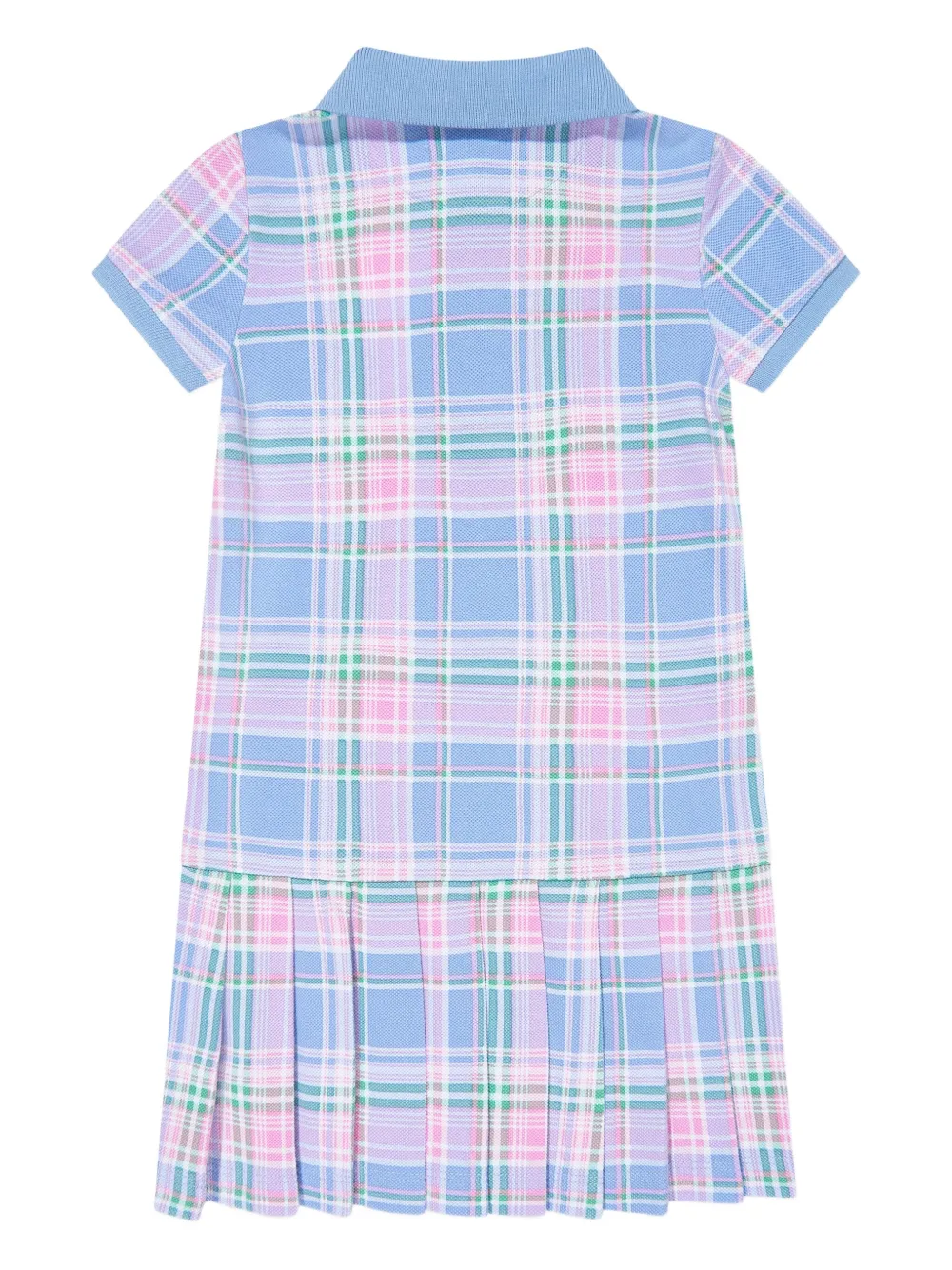 POLO RALPH LAUREN KIDS Geruite polojurk Blauw