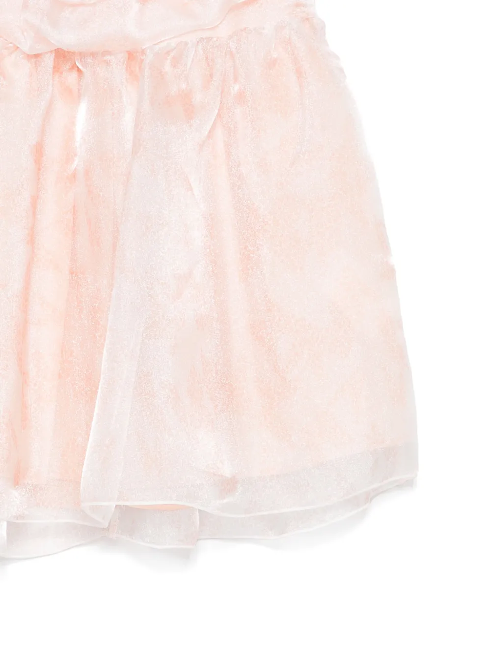 Miss Grant Kids Jurk verfraaid met strik Oranje