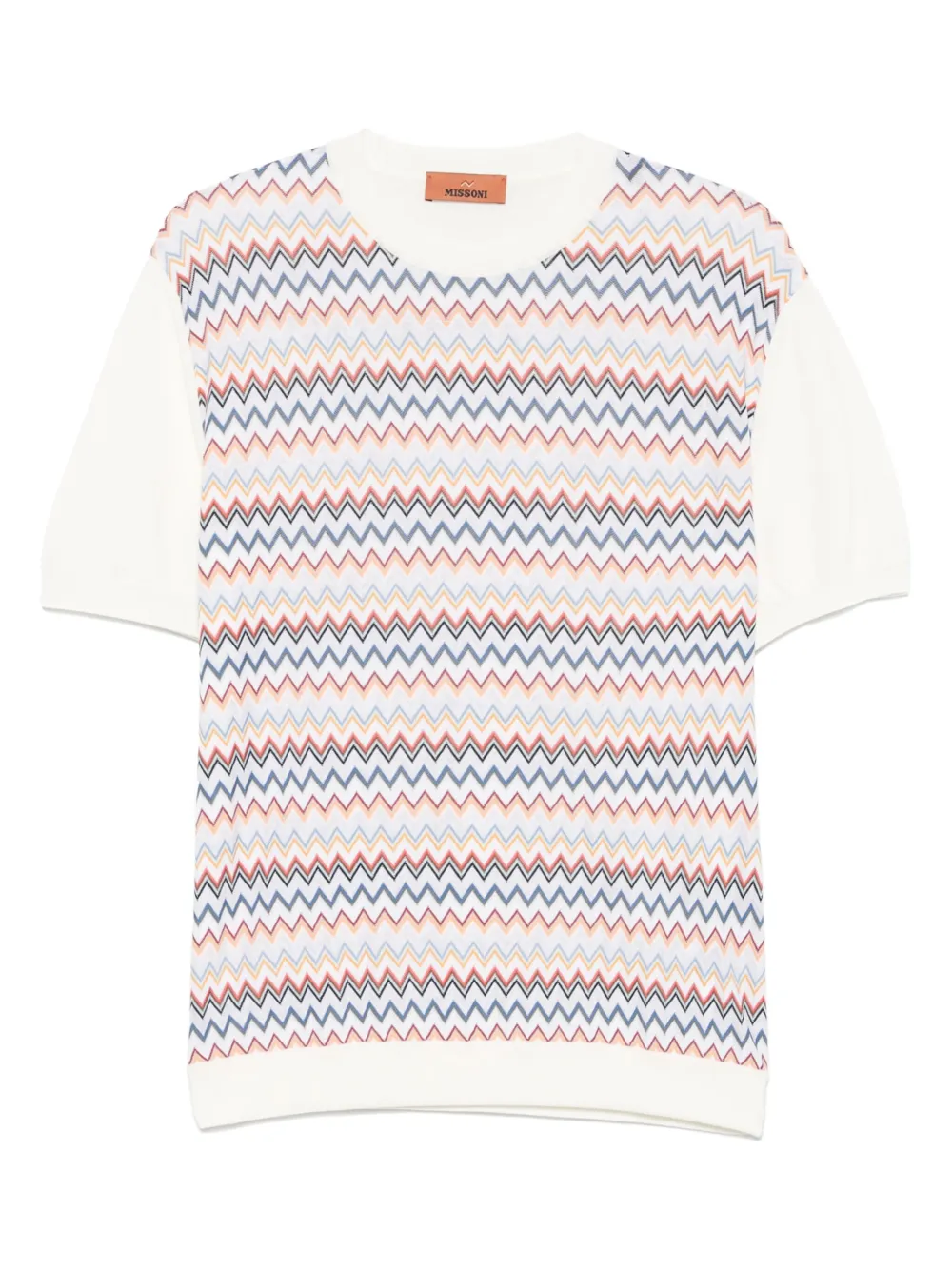 Missoni playera con motivo en zigzag | blanco | Image 1