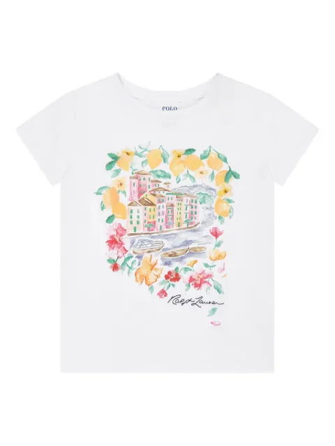 POLO RALPH LAUREN KIDS graphic-print T-shirt