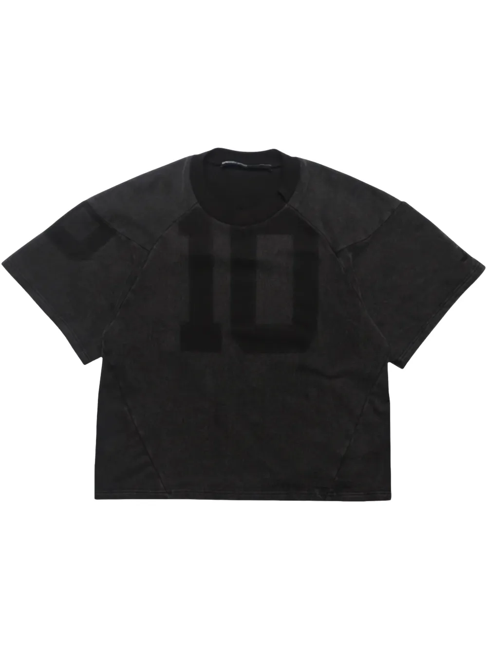 jersey crop T-shirt