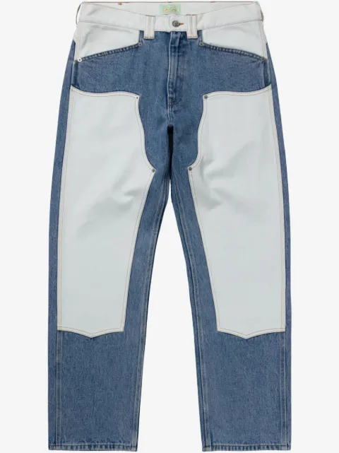 Aries two-tone jeans