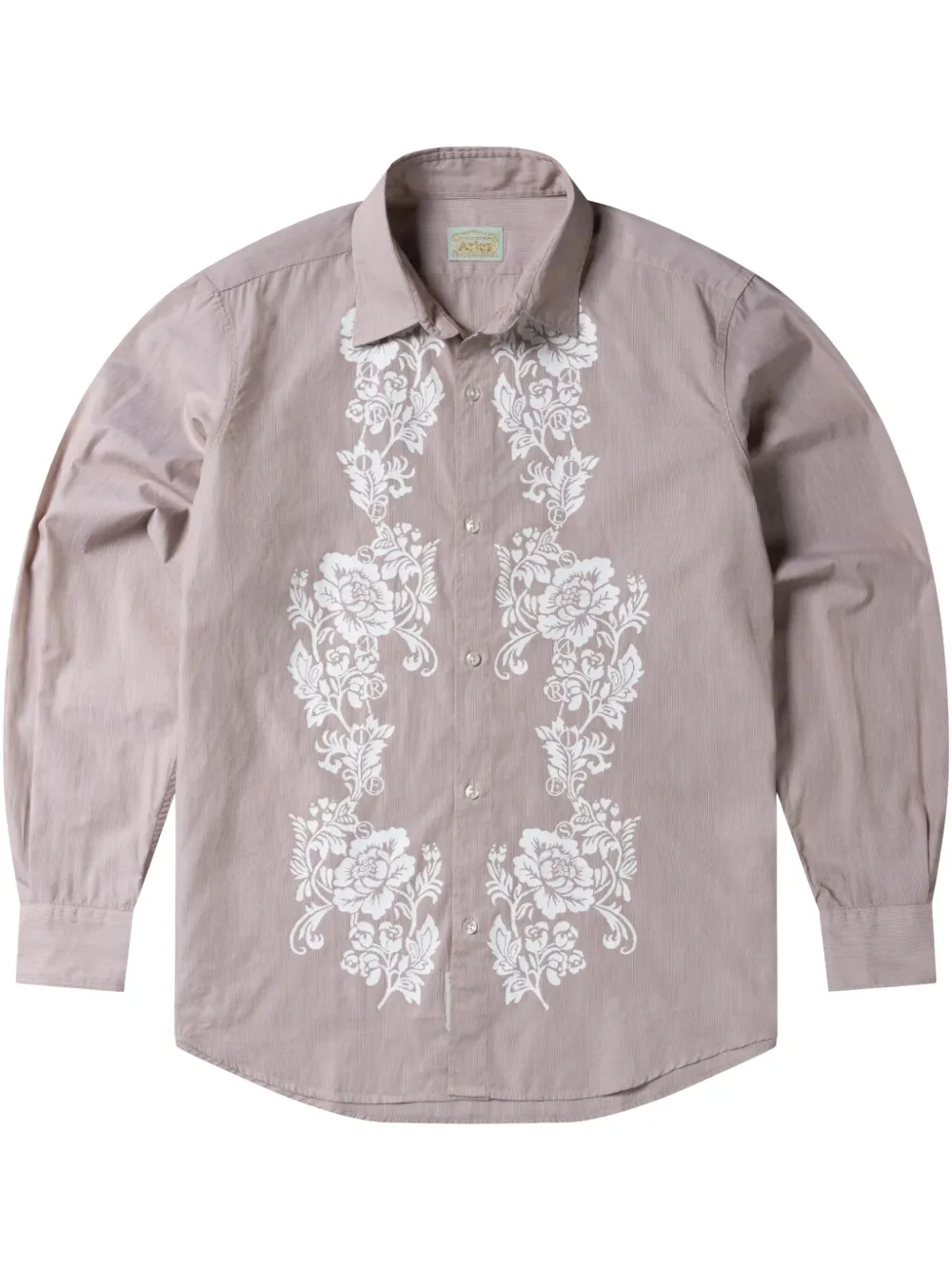 Aries floral print shir | Brown | Image 1
