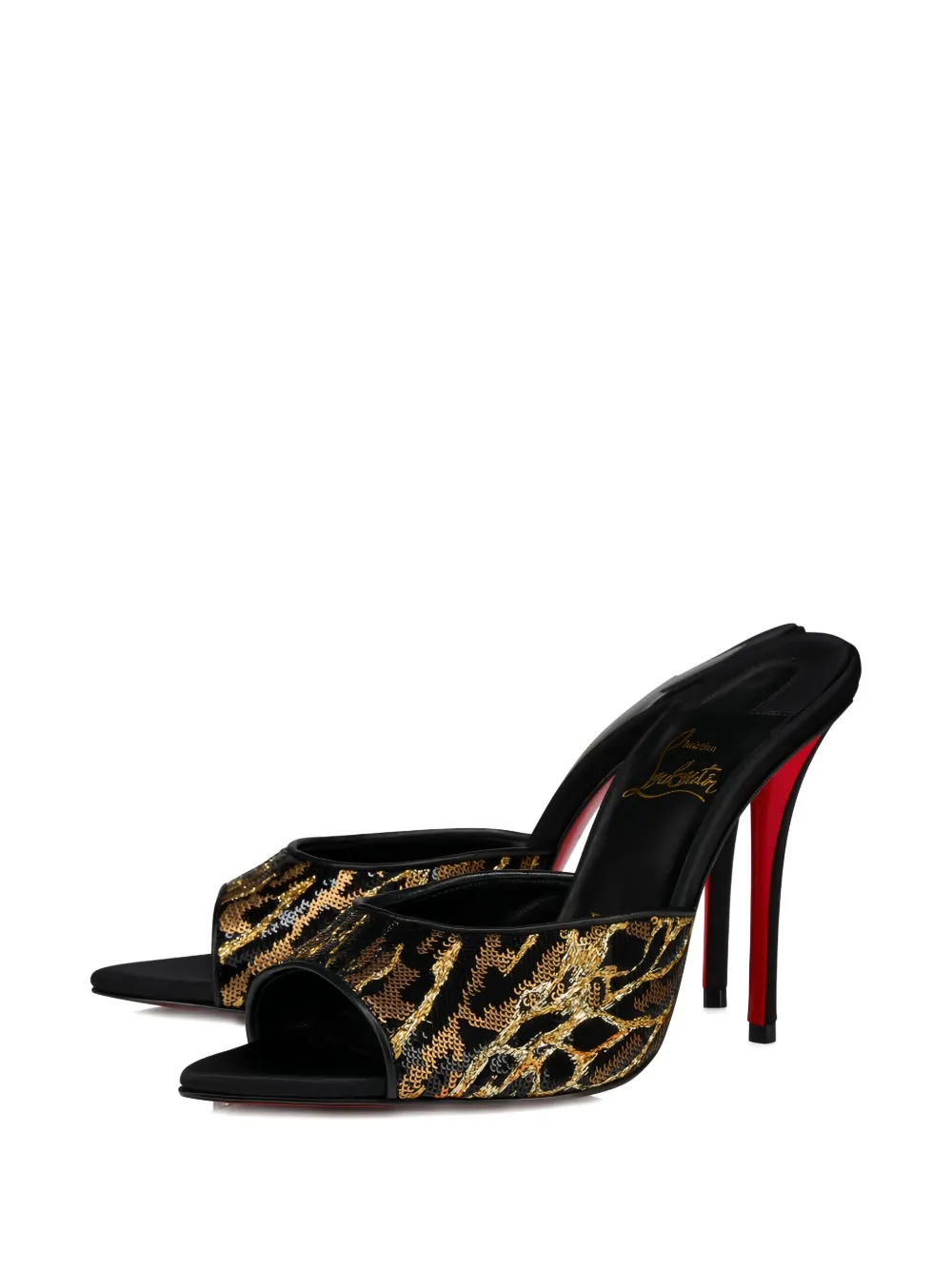 Christian Louboutin zapatillas Miss Z Mule Ocelot | Sandalias con tacón | Image 2