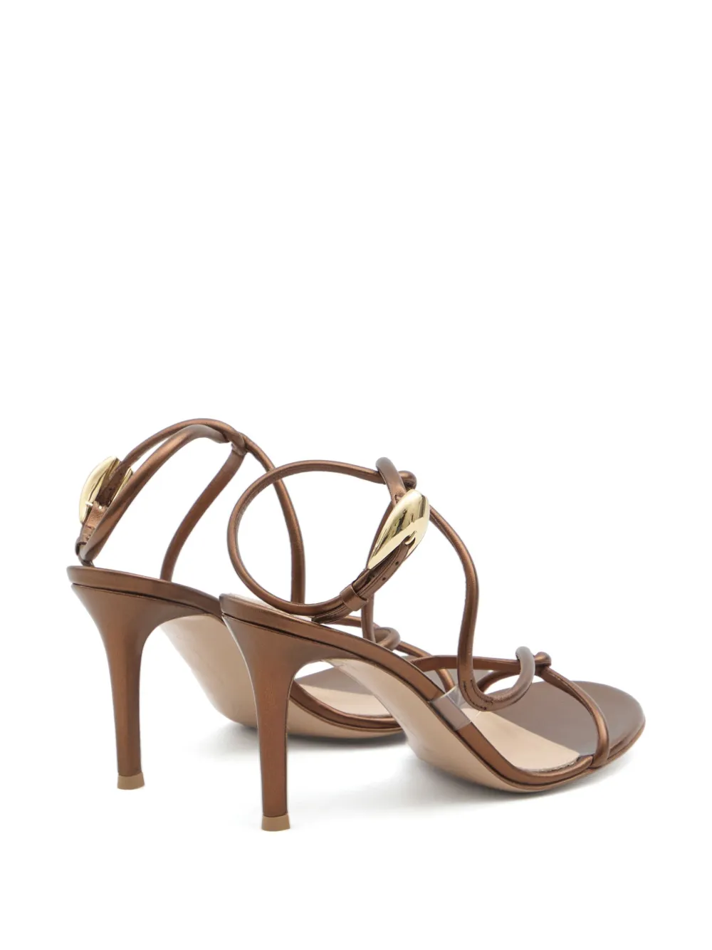 Gianvito Rossi 85mm Mamba sandals Brown