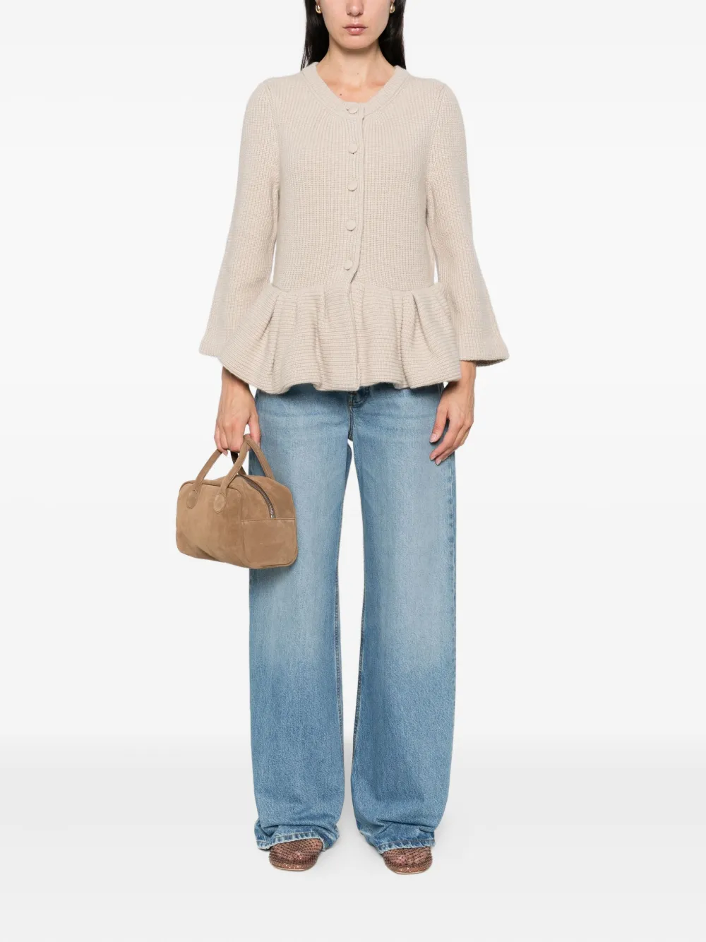 LIBEROWE peplum knitted cardigan | Cardigans | Image 2