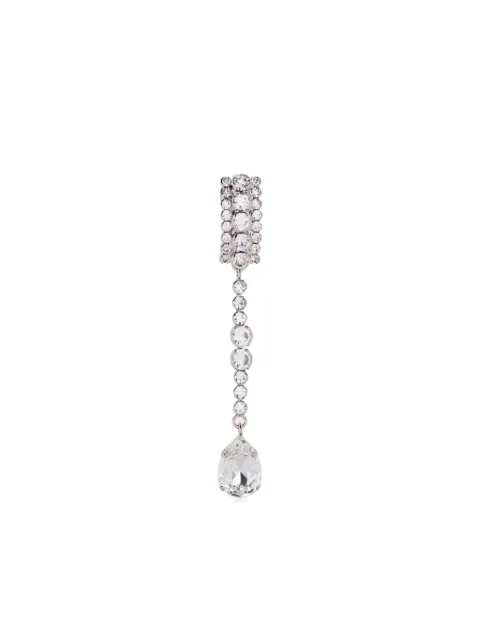 Alessandra Rich crystal-embellished drop earring