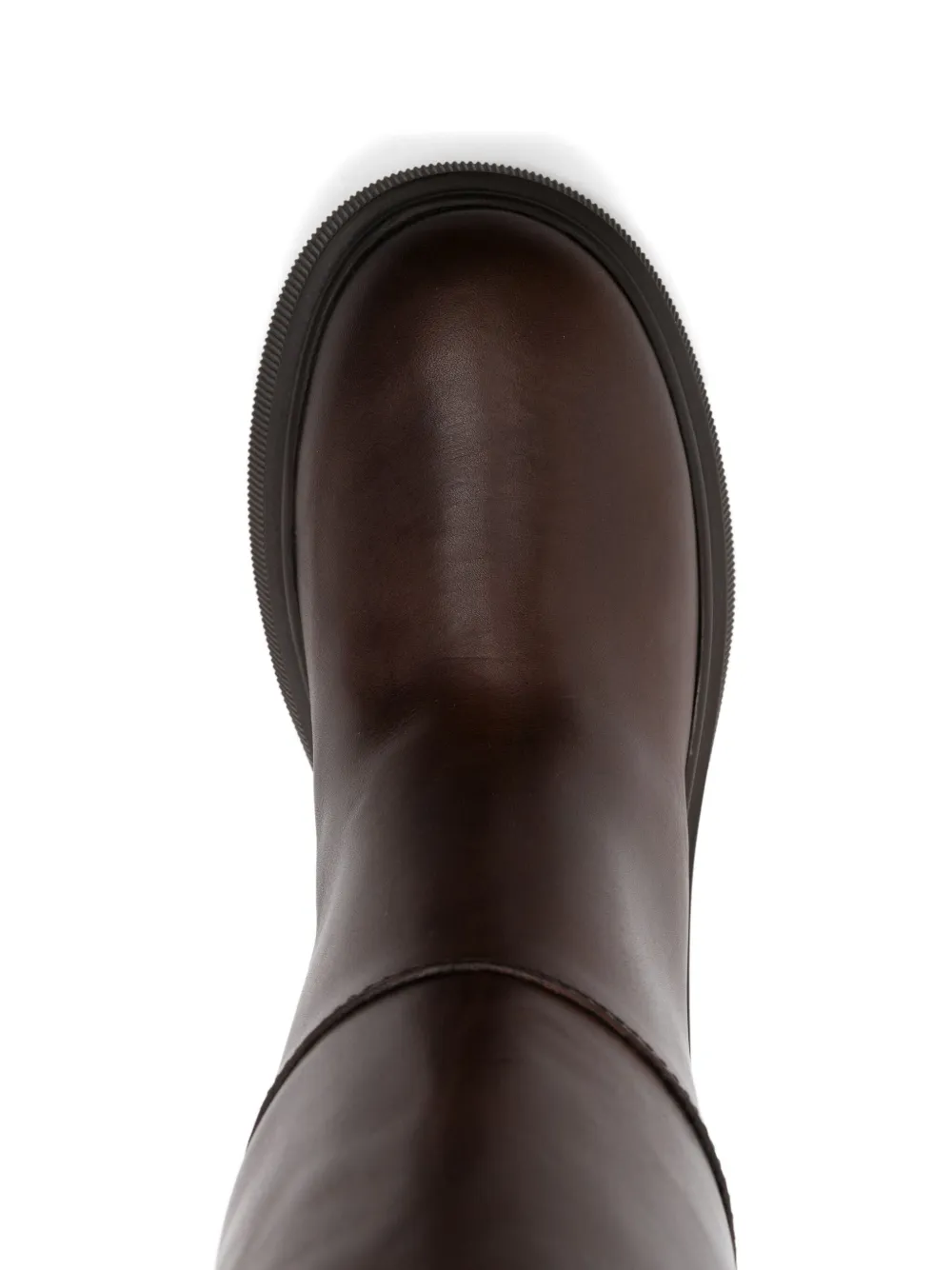 Jimmy Choo 70 mm Tamskin laarzen met gespdetail Bruin