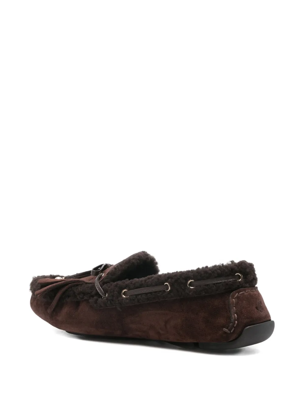 Jimmy Choo suede loafers Bruin