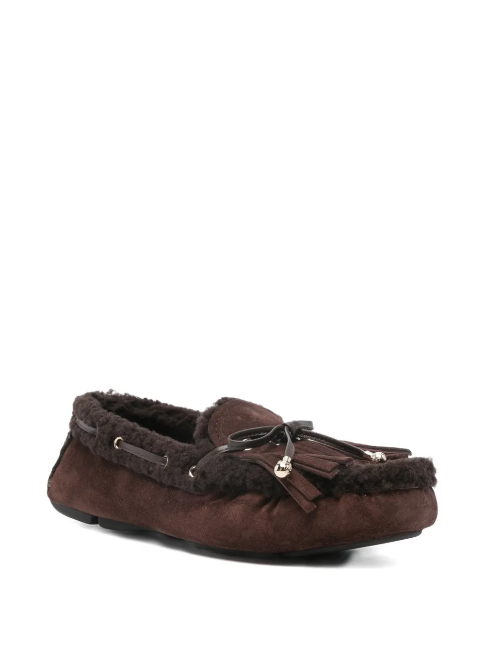 Jimmy Choo suede loafers Bruin