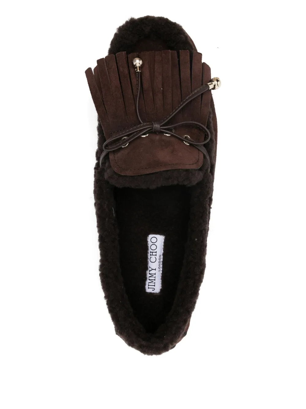 Jimmy Choo suede loafers Bruin