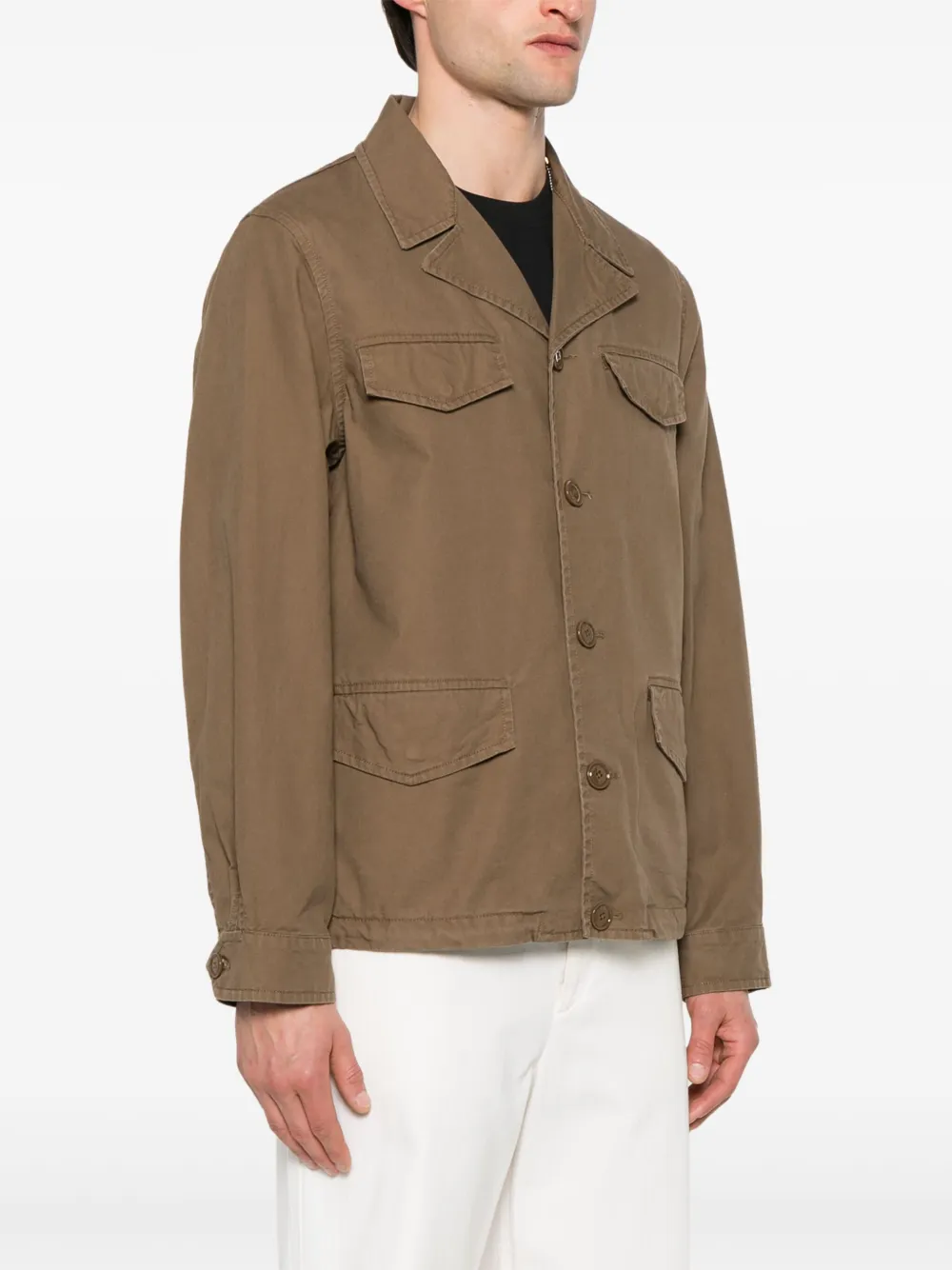 ASPESI Mash shirtjack Bruin
