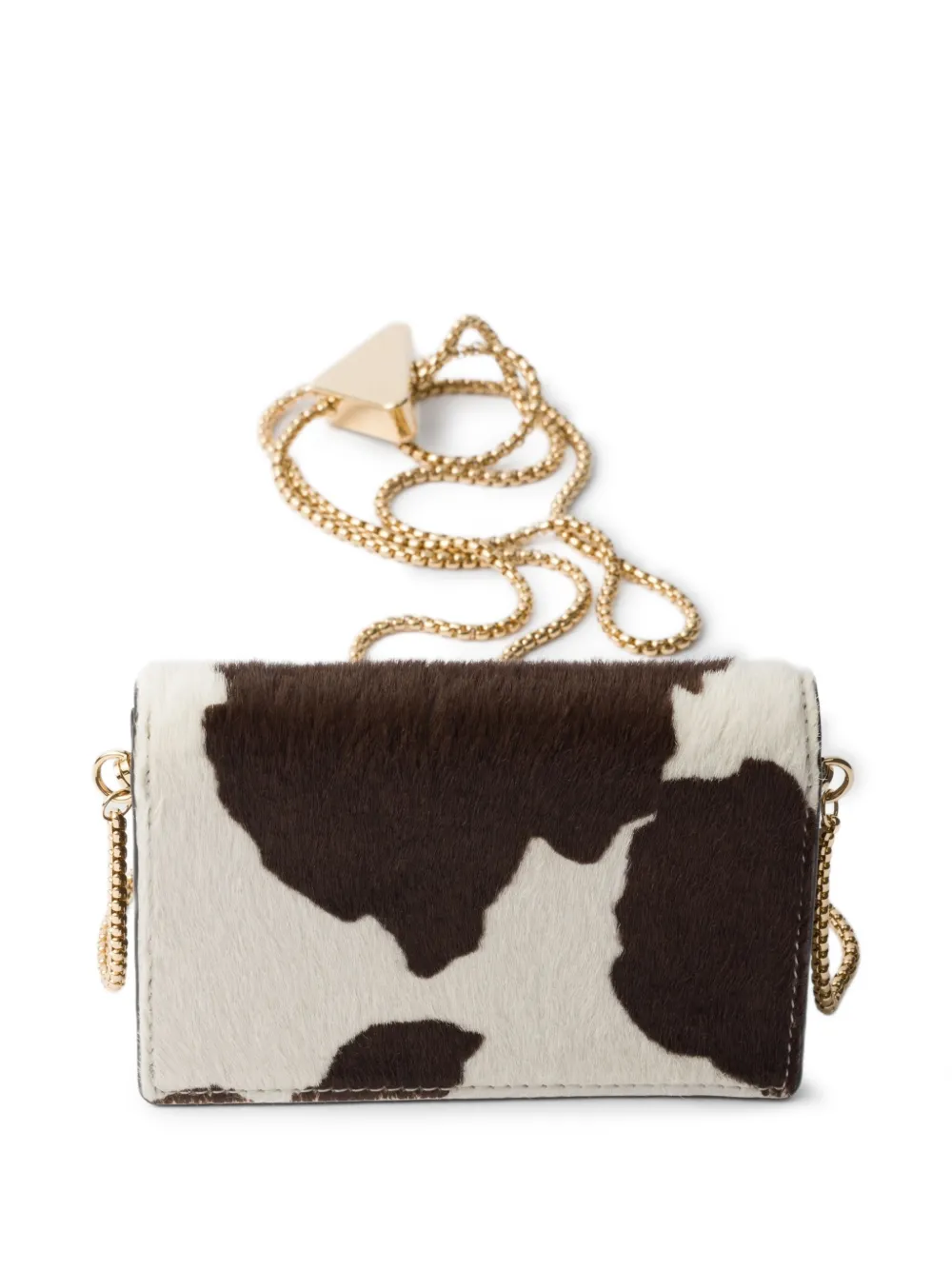 Prada Schoudertas met print Wit
