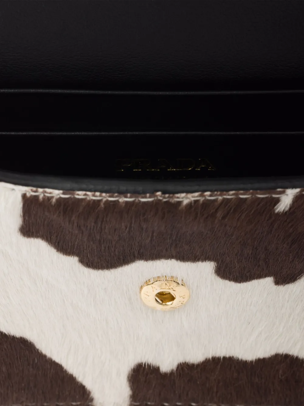 Prada Schoudertas met print Wit