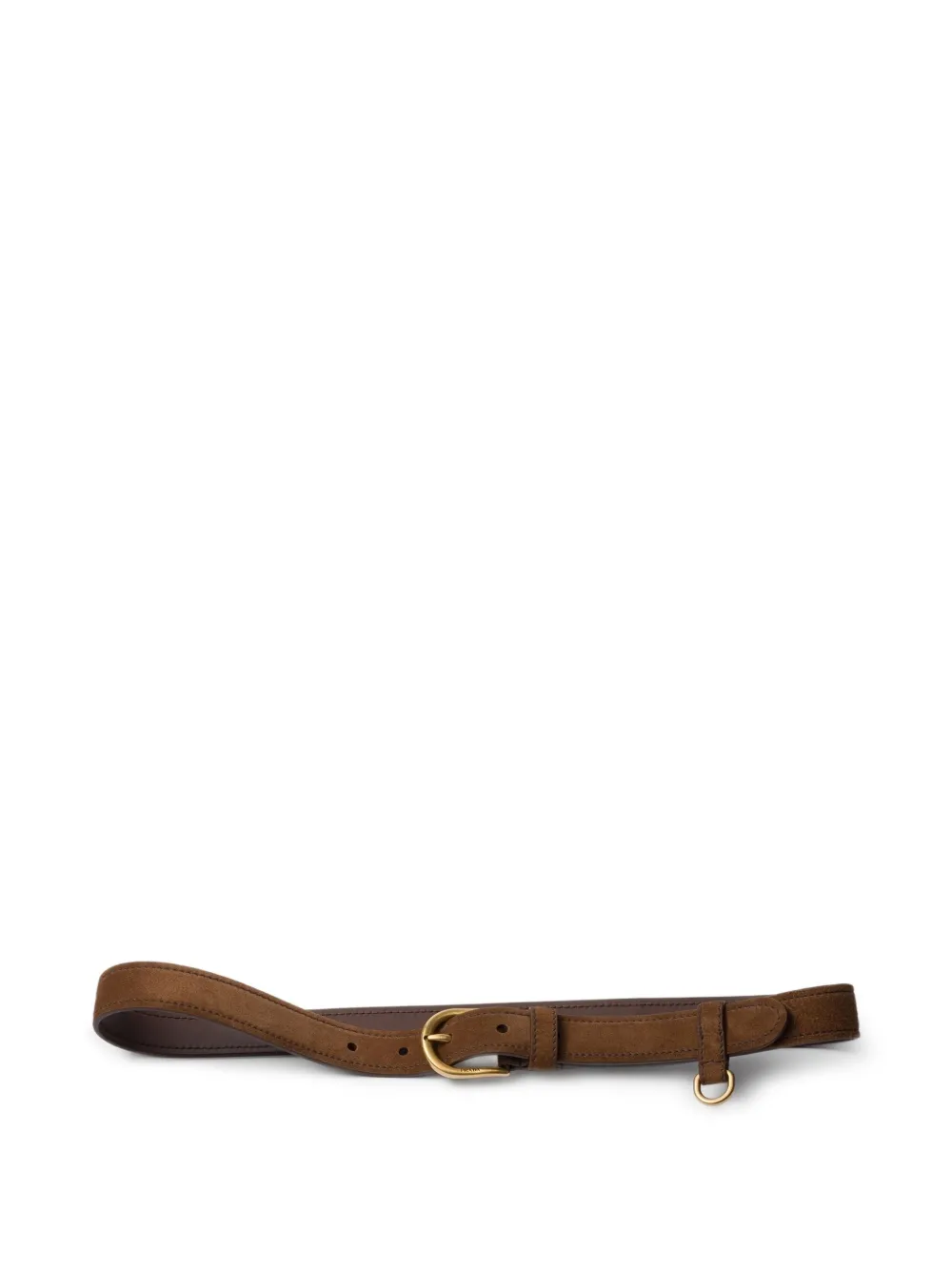 Prada cinturón con hebilla | marrón | Image 1