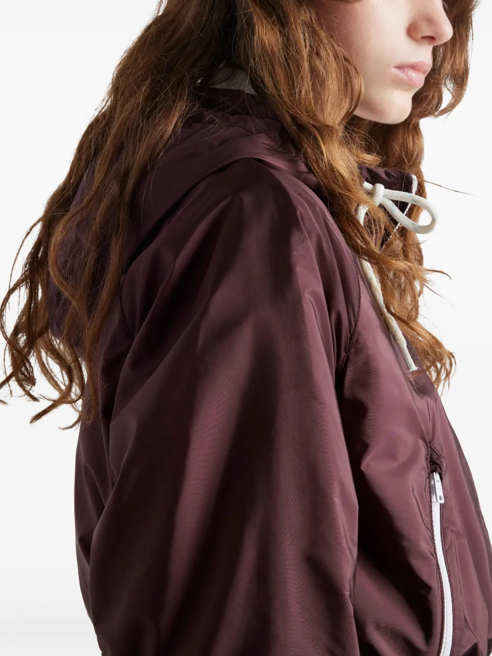 Prada Jack met rits Paars